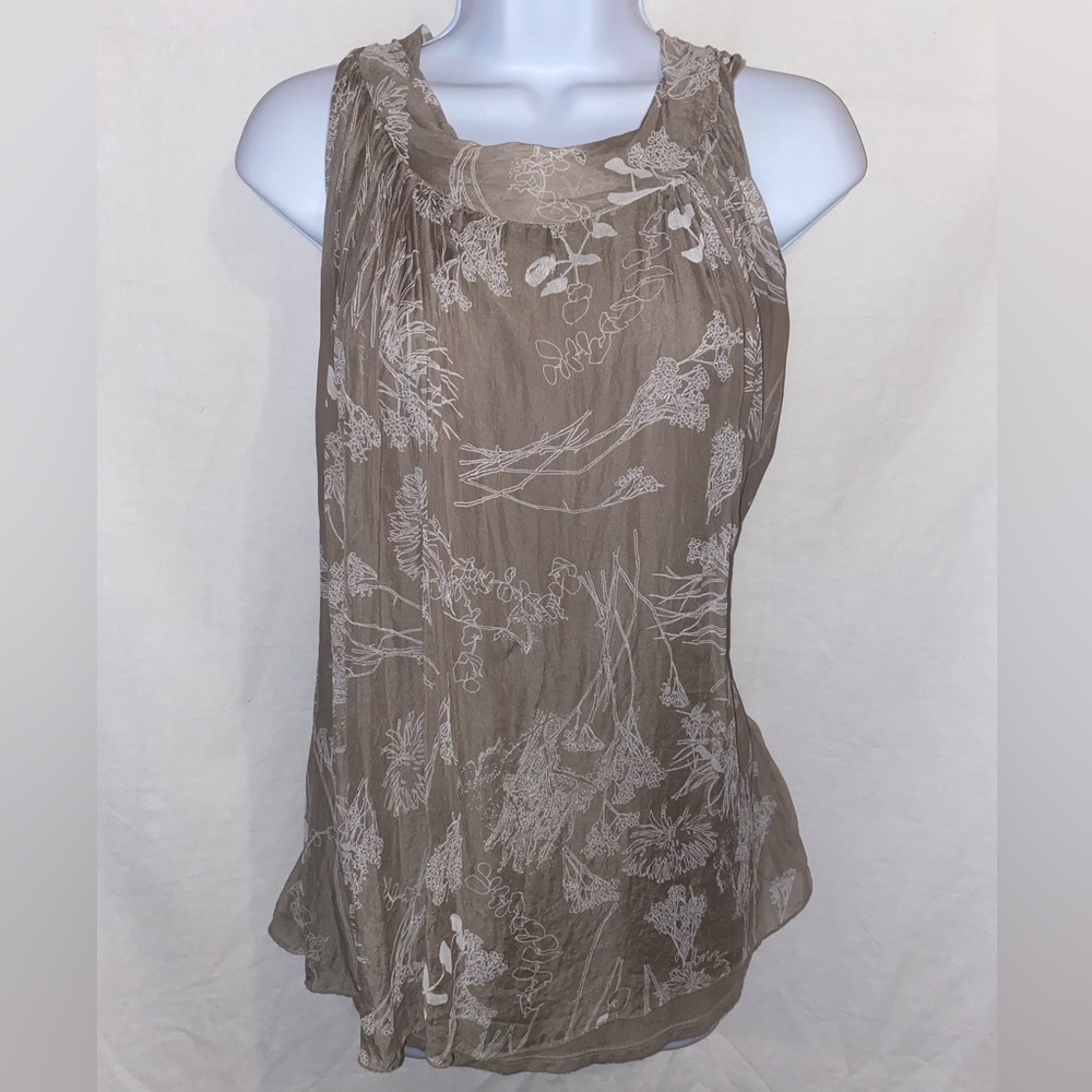 Women’s size Small lined sheer blouse